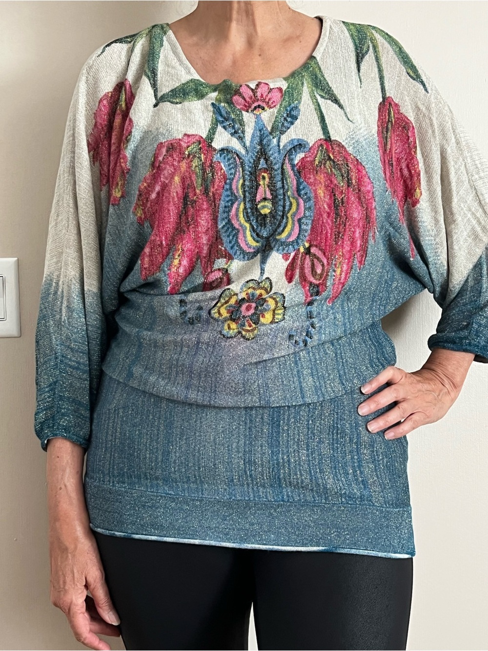 Desigual Shimmer Top